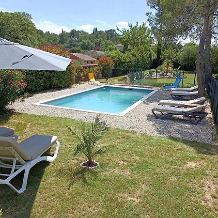 Anduze Gite Les Pins Au "Petit Clos Des Cigales" Massillargues-Attuech Exterior foto
